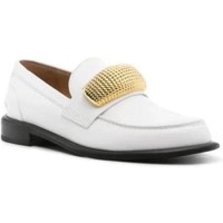 J.W.Anderson Loafers & ballerina schoenen - White Hardware-Detail Loafers in wit