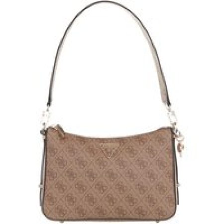 Guess Satchels - Eco Erica Top Zip Shoulder Bag in bruin
