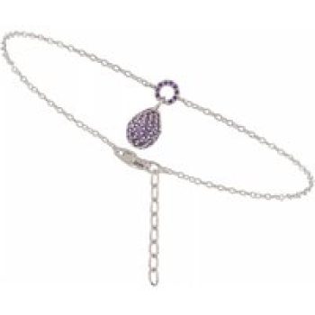 Little Luxuries Armbanden - Vita New White Bracelet Little Drop in silver