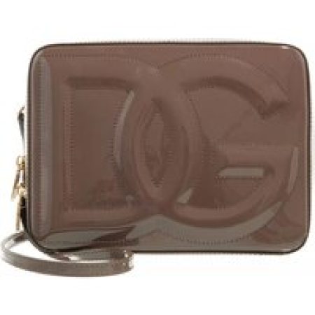 Dolce&Gabbana Crossbody bags - Logo Camera Bag in bruin