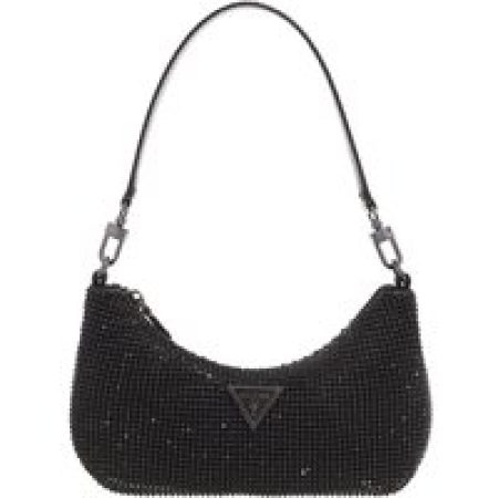 Guess Hobo bags - Zalina Mini Top Zip Shldr Bag in zwart