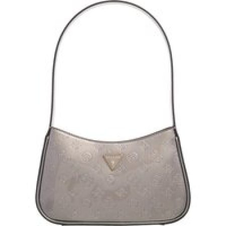 Guess Hobo bags - Arnela Top Zip Shoulder Bag in zilver