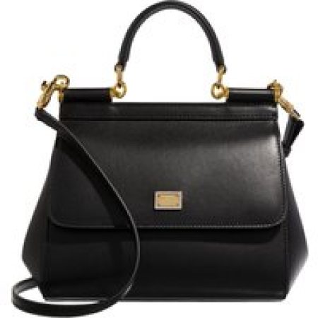 Dolce&Gabbana Crossbody bags - Small Sicily With Handle Shoulder Strap in zwart