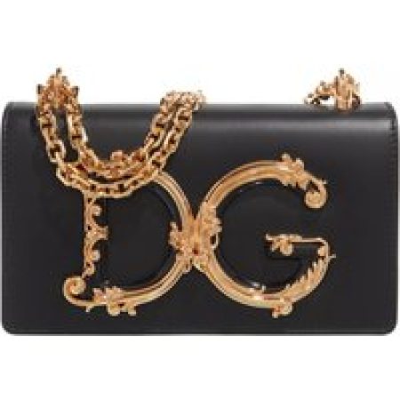 Dolce&Gabbana Crossbody bags - Phone Bag Dg Baroque in zwart