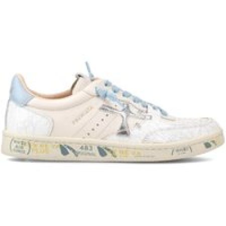 Premiata Low-Top Sneakers - Basket Clay Sneakers in wit