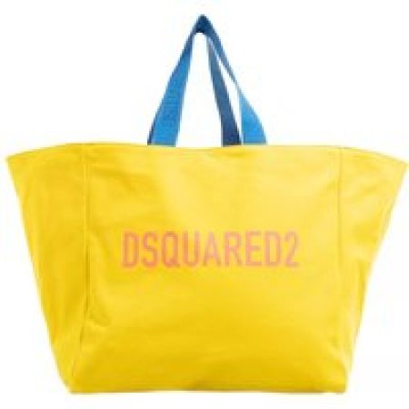 Dsquared2 Shoppers - Maxi Shopper Canvas in geel