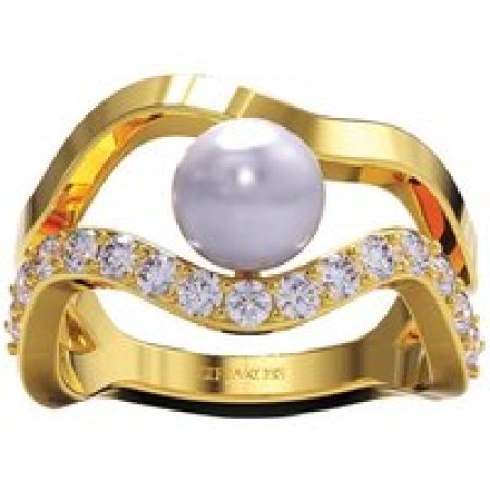 Sif Jakobs Jewellery Ringen - Ponza in gold