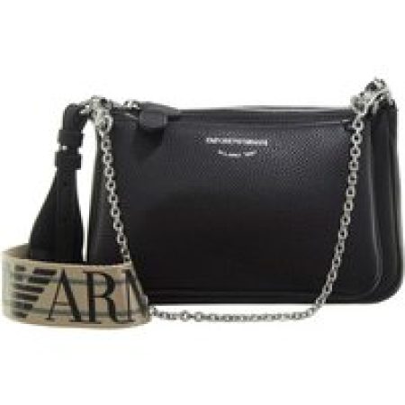 Emporio Armani Clutches - Mini Bag Pubble Pu in zwart