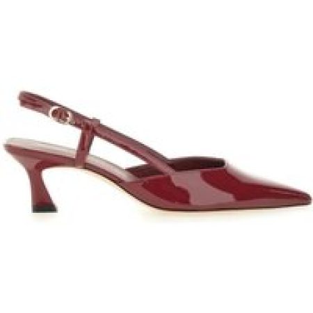 Stuart Weitzman Hoge hakken - "Vinnie" Slingback in rood