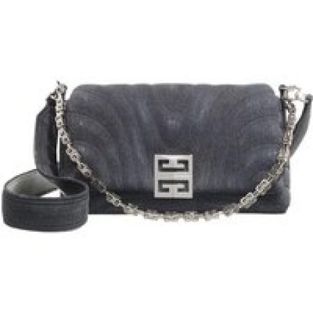 Givenchy Crossbody bags - Small 4G Soft Bag Quilted Denim in grijs