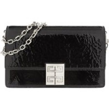 Givenchy Crossbody bags - Small 4G Chain Bag Shinny Textured Leather in zwart