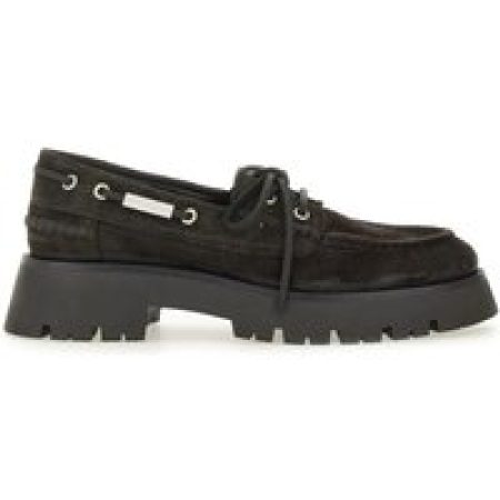 - "Carson" Moccasin in zwart