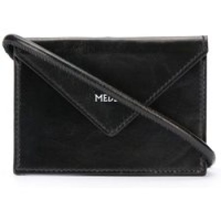 MEDEA Hobo bags - Mini Shoulder Bag With Envelope Design in zwart