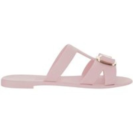 Salvatore Ferragamo Sandalen - New Vara Rubber Sandals in roze