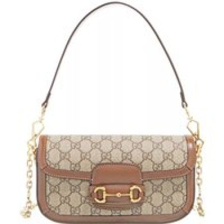 Gucci Hobo bags - Mini Horsebit 1955 Shoulderbag in beige