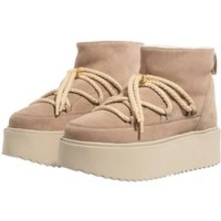 INUIKII Boots & laarzen - Classic Low Platform in beige