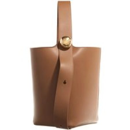 Loewe Bucket bags - Medium Pebble Bucket Bag in bruin