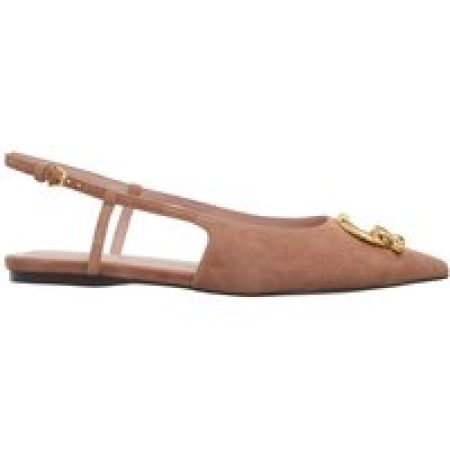 Coccinelle Ballerinas - Coccinelle C-Me Suede in bruin