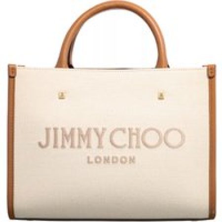 Jimmy Choo Totes - Avenue Small Tote Bag in beige