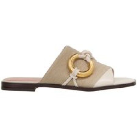 Coccinelle Slippers & Mules - Coccinelle Carmy Canvas Bi in beige