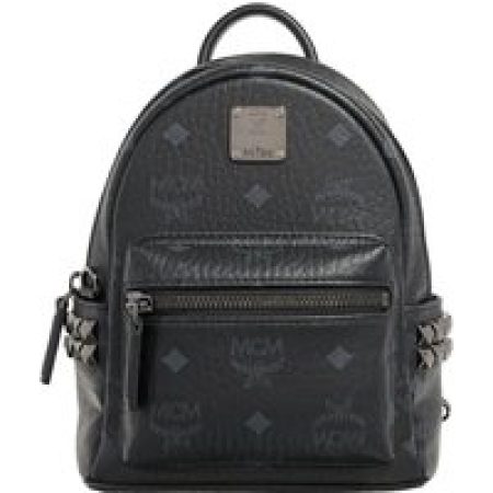 MCM Rugzakken - Mini Backpack Visetos Monogram in zwart