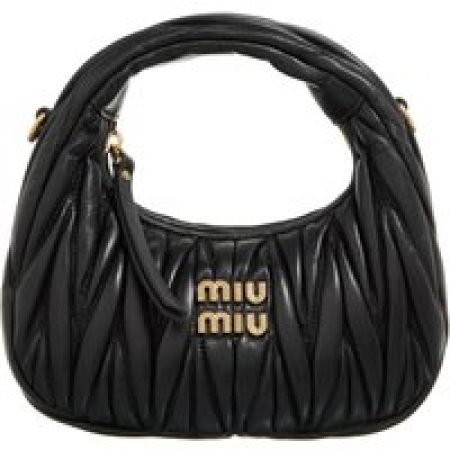 Miu Miu Crossbody bags - Matelasse Leather Mini in zwart