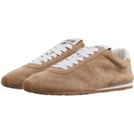 Miu Miu Low-Top Sneakers - Desert Suede Sneaker in beige