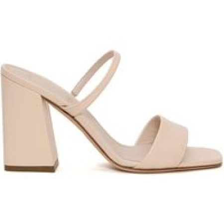 3Juin Sandalen - Milk Color 90 Heel Slipper in beige