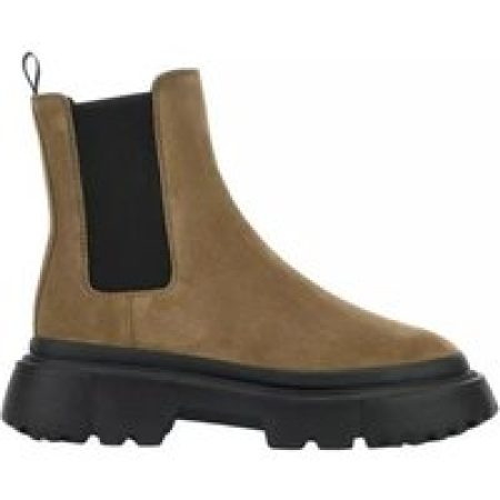 Hogan Boots - Beige Chelsea Boot in bruin