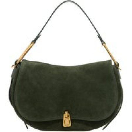 Coccinelle Hobo bags - Coccinellemagie Suede Bim in groen