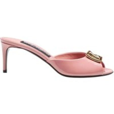Dolce&Gabbana Sandalen - Pink Leather Keira Sandal in roze