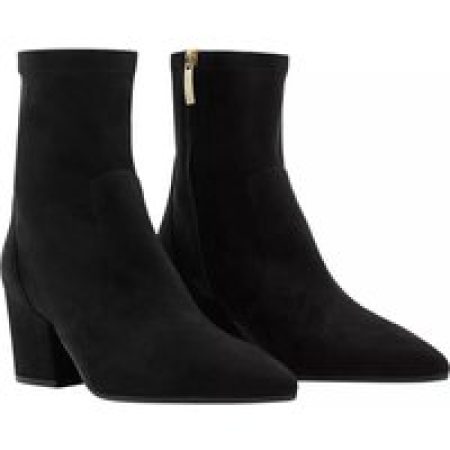 Isabel Bernard Boots & laarzen - Vendôme Fem Suede Stretch Ankle Boots in zwart