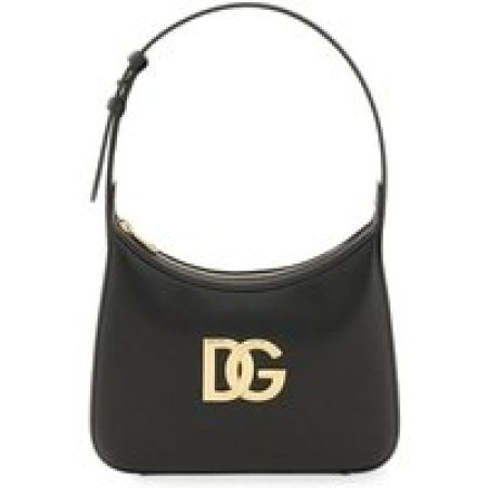 Dolce&Gabbana Hobo bags - A Spalla "3.5" Bag in zwart