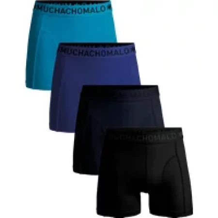 Muchachomalo Heren 4-pack boxershorts effen