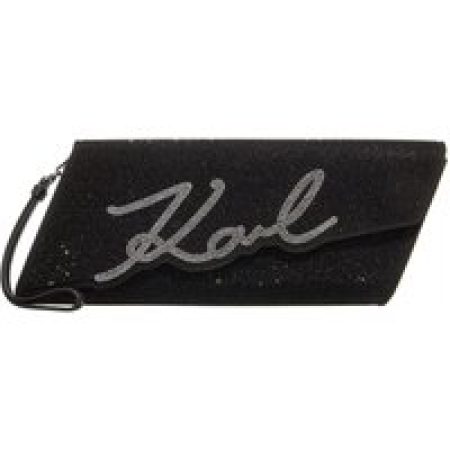 Karl Lagerfeld Clutches - K/ Evenig Signature Clutch in zwart