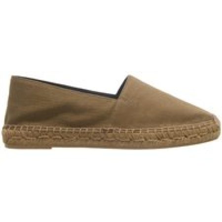 Saint Laurent Espadrilles - Gabardine Espadrille in groen