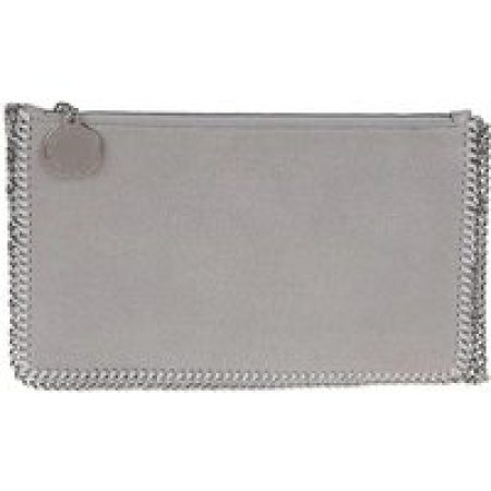 Stella McCartney Clutches - Textured Surface Clutch in grijs