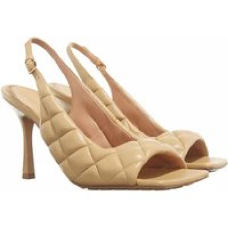 Bottega Veneta Sandalen - Padded Slingback Sandals in beige