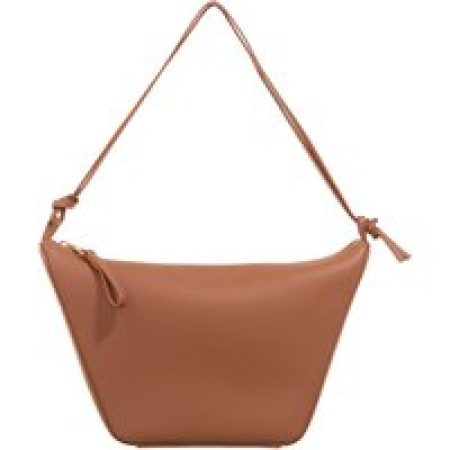 Loewe Hobo bags - Mini Hammock Hobo bag in classic calfskin in bruin