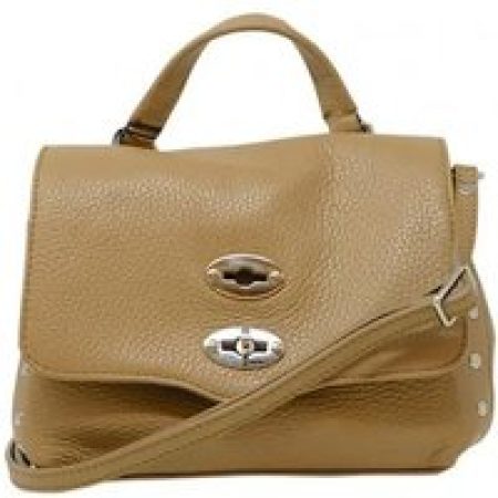 Zanellato Crossbody bags - Postina Daily Giorno Baby Cappuccino Leather Handb in bruin
