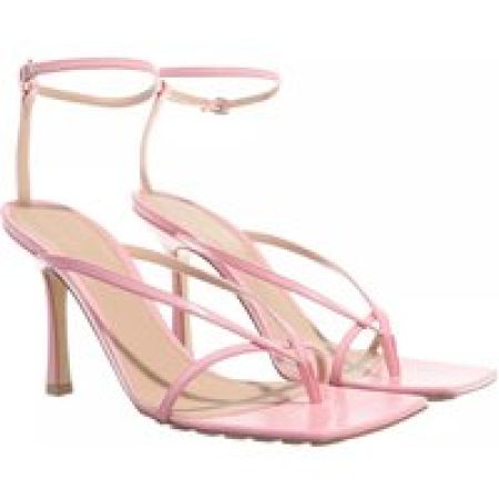 Bottega Veneta Sandalen - Toe-Post Sandals Leather in poeder roze