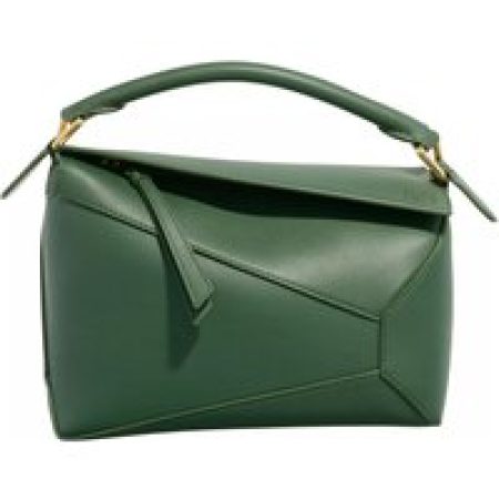 Loewe Satchels - Puzzle Edge Small Handbag in groen