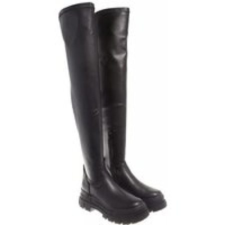 Buffalo Boots & laarzen - Aspha Stretch Overknee in zwart