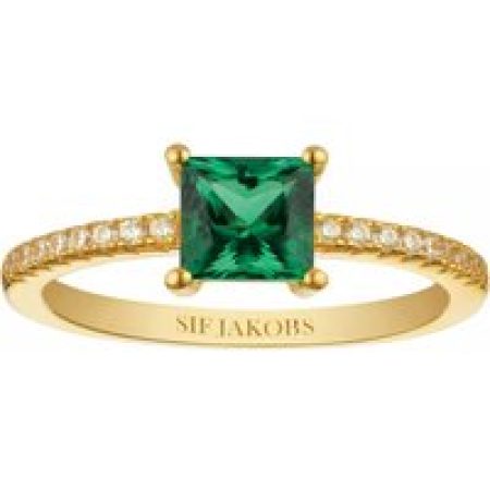 Sif Jakobs Jewellery Ringen - Ellera Quadrato Ring in gold