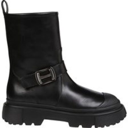 Hogan Boots - H619 Biker Boots Black in zwart