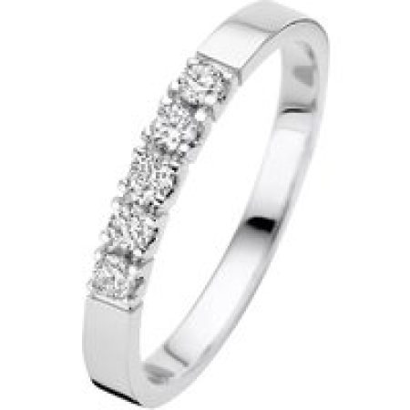 Isabel Bernard Ringen - De la Paix Madeline 14 karat ring  diamond 0.20 c in silver