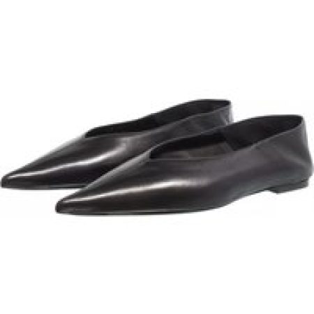 Saint Laurent Loafers - Carolyn Ballet Flats in zwart