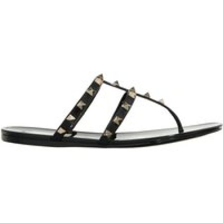 Valentino Garavani Slippers & Mules - Thong Summer Rockstud in zwart