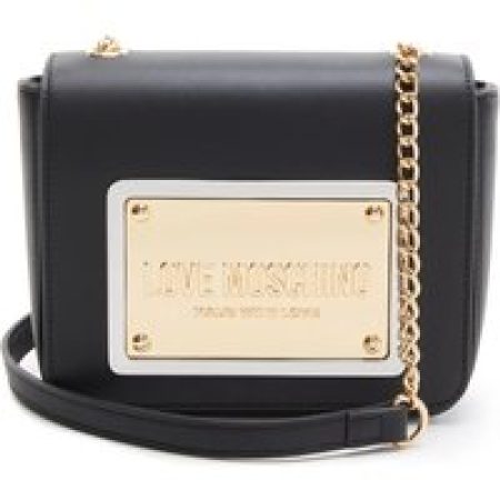 Love Moschino Crossbody bags - Vitello Umhängetasche in zwart