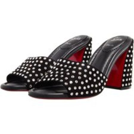 Christian Louboutin Slippers & Mules - Jane Mule Strass Boum in zwart